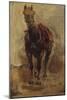 Etude de cheval pour le portrait équestre du comte Palikao-Paul Baudry-Mounted Giclee Print
