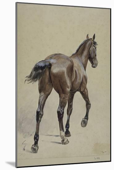 Etude de cheval-Adrien Emmanuel Marie-Mounted Giclee Print