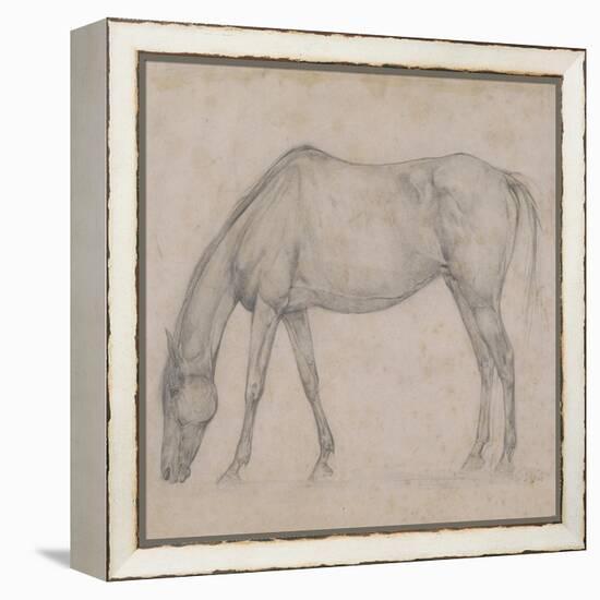 Etude de cheval-Edgar Degas-Framed Premier Image Canvas