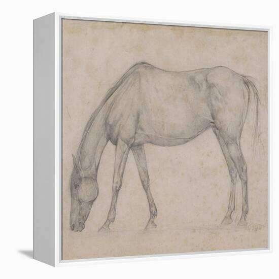 Etude de cheval-Edgar Degas-Framed Premier Image Canvas