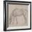 Etude de cheval-Edgar Degas-Framed Giclee Print