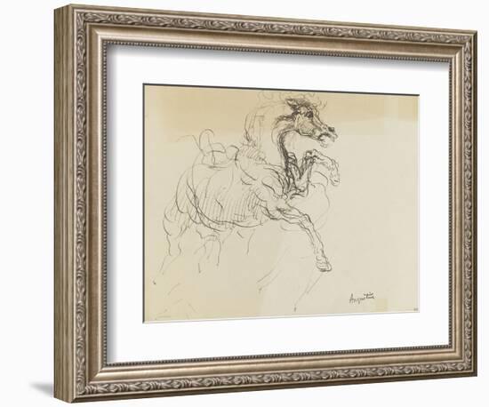 Etude de cheval-Louis Anquetin-Framed Giclee Print