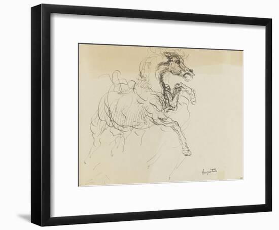 Etude de cheval-Louis Anquetin-Framed Giclee Print