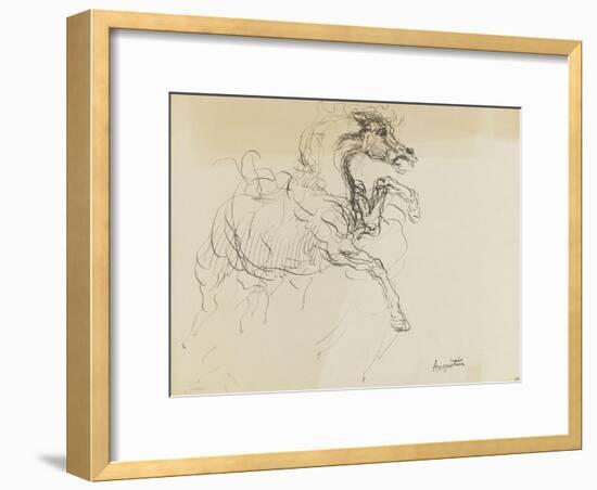 Etude de cheval-Louis Anquetin-Framed Giclee Print