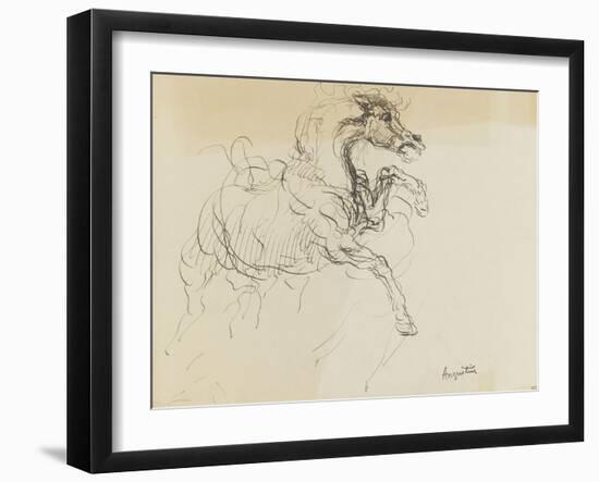 Etude de cheval-Louis Anquetin-Framed Giclee Print