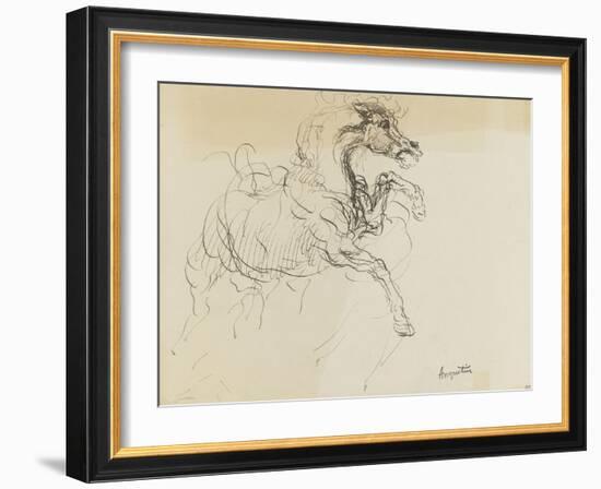 Etude de cheval-Louis Anquetin-Framed Giclee Print