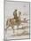Etude de chevaux et jockeys-Gustave Moreau-Mounted Giclee Print