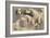 Etude de chien de chasse ; 8 esquisses-Rosa Bonheur-Framed Giclee Print