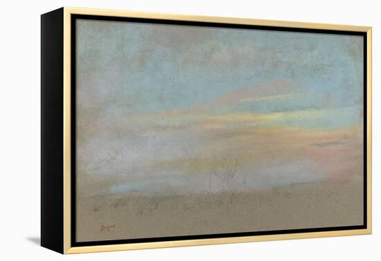 Etude de ciel-Edgar Degas-Framed Premier Image Canvas