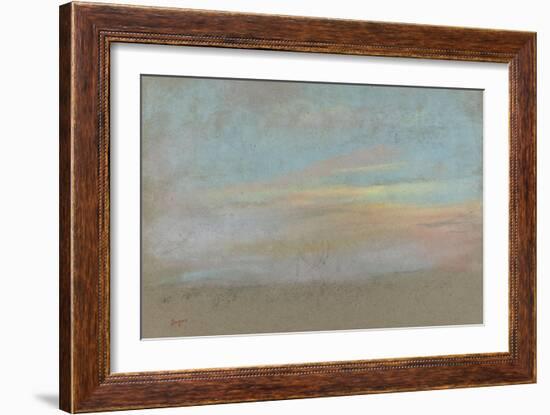 Etude de ciel-Edgar Degas-Framed Giclee Print