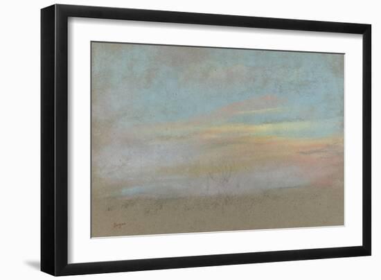 Etude de ciel-Edgar Degas-Framed Giclee Print