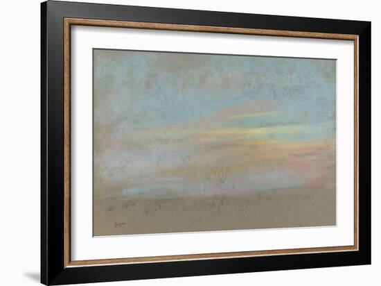 Etude de ciel-Edgar Degas-Framed Giclee Print