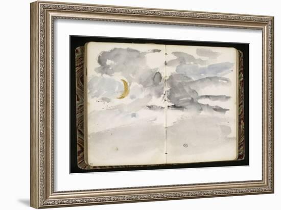 Etude de ciel-Edouard Manet-Framed Giclee Print