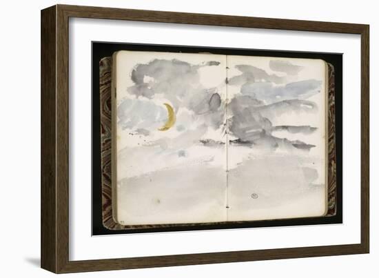 Etude de ciel-Edouard Manet-Framed Giclee Print