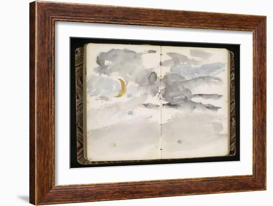 Etude de ciel-Edouard Manet-Framed Giclee Print