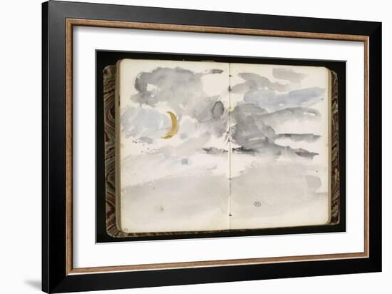 Etude de ciel-Edouard Manet-Framed Giclee Print