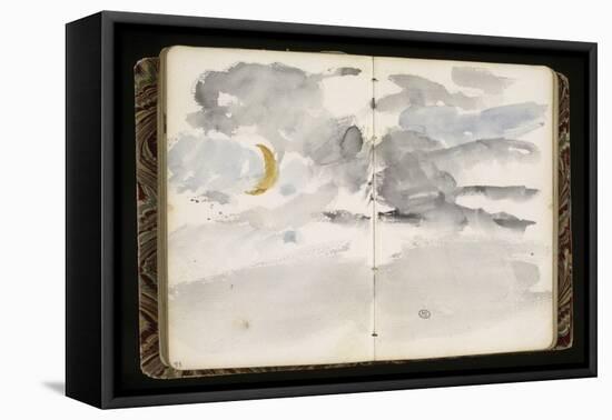 Etude de ciel-Edouard Manet-Framed Premier Image Canvas