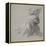 Etude de draperie-Jean-Auguste-Dominique Ingres-Framed Premier Image Canvas