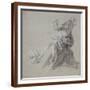 Etude de draperie-Jean-Auguste-Dominique Ingres-Framed Giclee Print