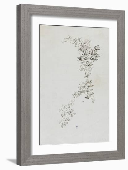 Etude de feuillage-Thomas Couture-Framed Giclee Print