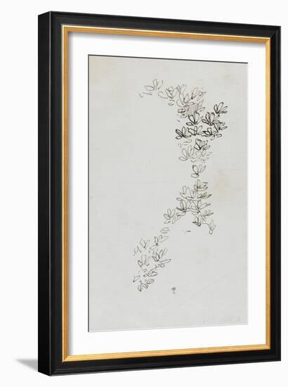 Etude de feuillage-Thomas Couture-Framed Giclee Print