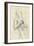 Etude de personnage pour Tyrtée-Gustave Moreau-Framed Giclee Print