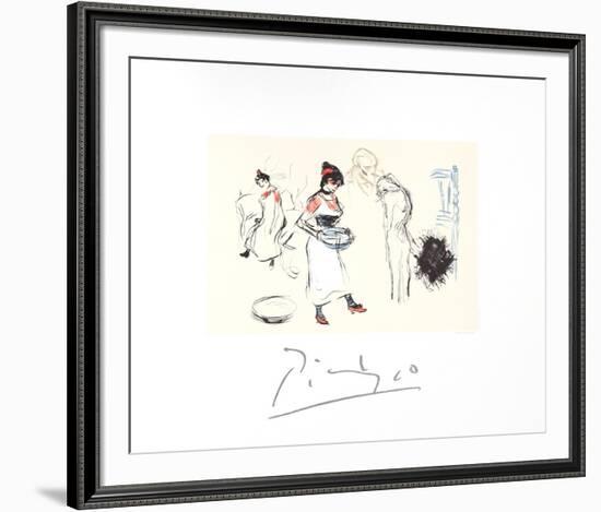 Etude de Personnages-Pablo Picasso-Framed Collectable Print