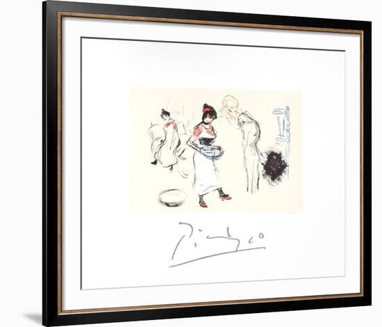 Etude de Personnages-Pablo Picasso-Framed Collectable Print