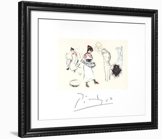 Etude de Personnages-Pablo Picasso-Framed Collectable Print