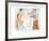 Etude de Personnages-Pablo Picasso-Framed Collectable Print