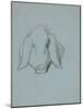 Etude de tête de cochon-Thomas Couture-Mounted Giclee Print