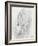 Etude de tête pour "Salomé"-Gustave Moreau-Framed Giclee Print