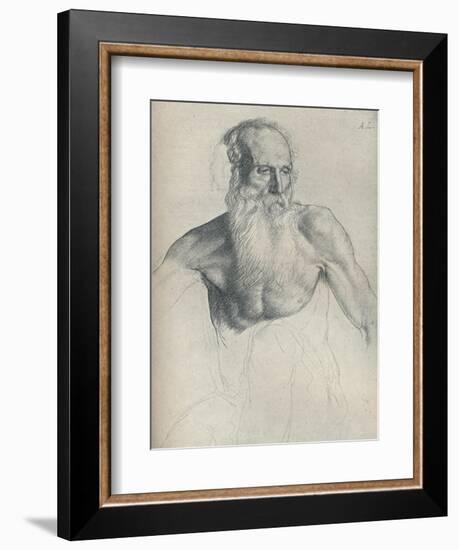 'Etude De Vieillard A Longue Barbe', c1895, (1923)-Alphonse Legros-Framed Giclee Print