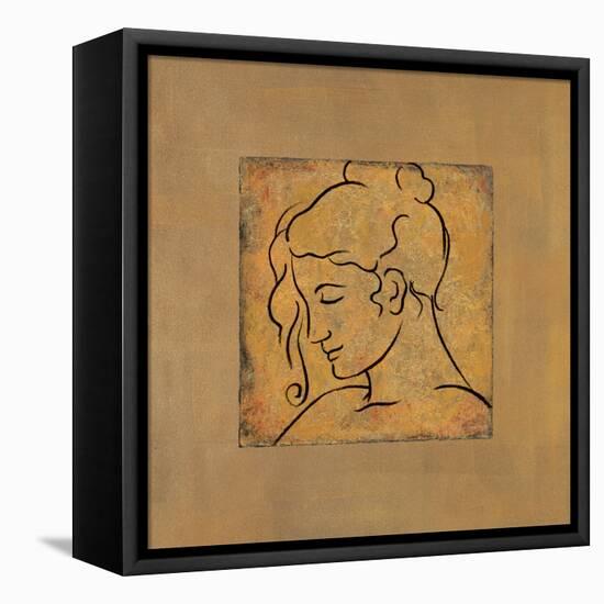 Etude de visage I-Dan Bennion-Framed Stretched Canvas