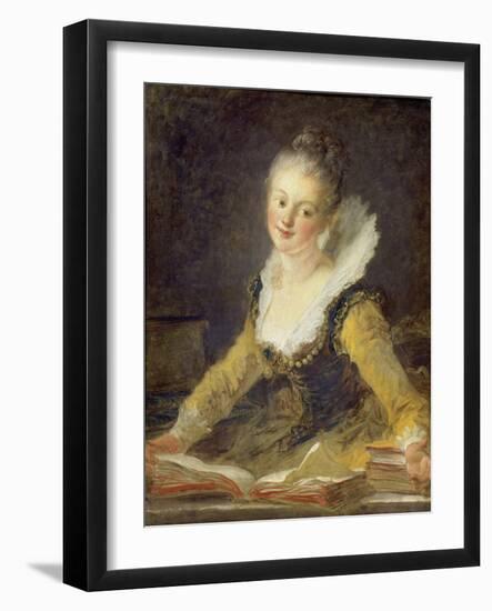 Etude (Der Gesang) 1769-Jean-Honoré Fragonard-Framed Giclee Print