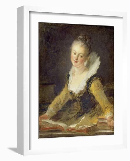 Etude (Der Gesang) 1769-Jean-Honoré Fragonard-Framed Giclee Print