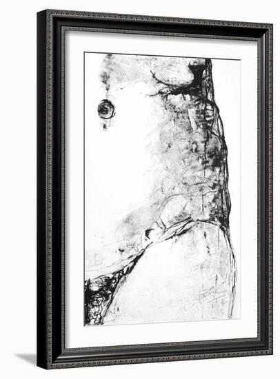 Etude du corps humain 2-Maurice Legendre-Framed Limited Edition