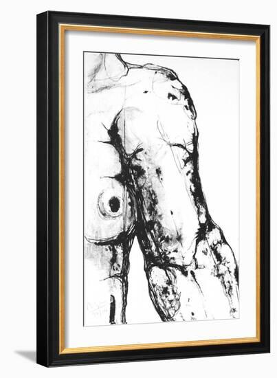 Etude du corps humain 5-Maurice Legendre-Framed Limited Edition