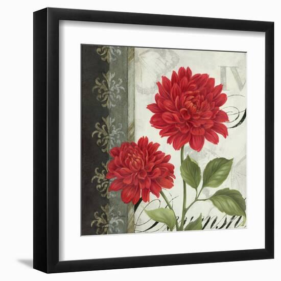 Etude en Rouge I-Pamela Gladding-Framed Art Print