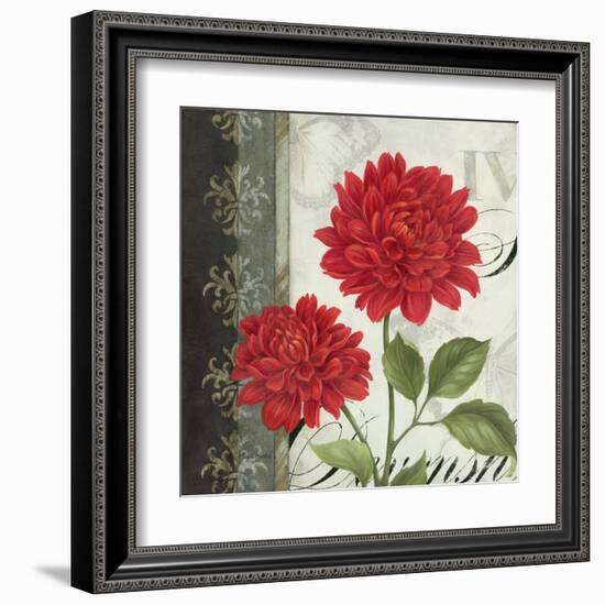 Etude en Rouge I-Pamela Gladding-Framed Art Print