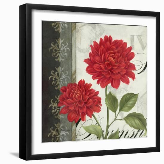 Etude en Rouge I-Pamela Gladding-Framed Art Print