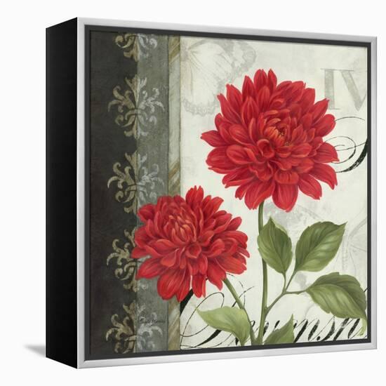 Etude en Rouge I-Pamela Gladding-Framed Stretched Canvas