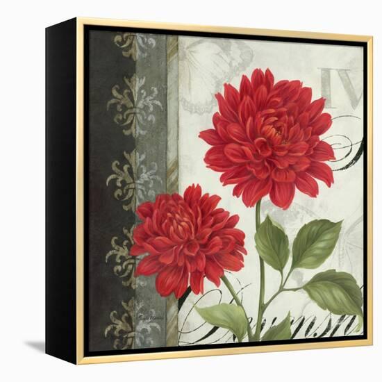 Etude en Rouge I-Pamela Gladding-Framed Stretched Canvas