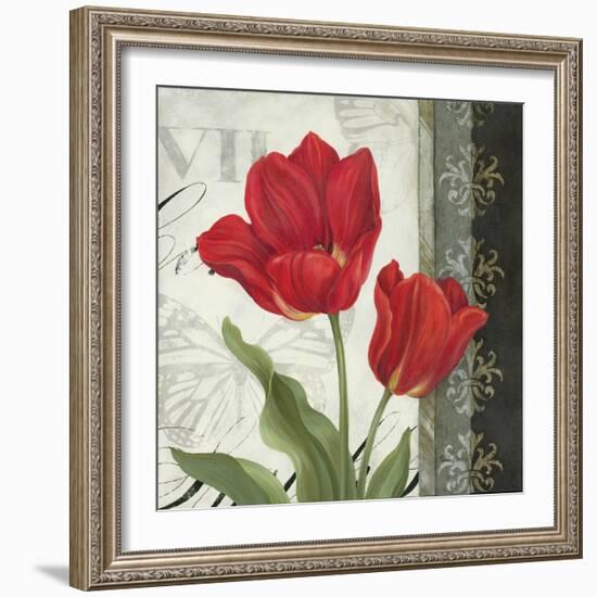 Etude en Rouge II-Pamela Gladding-Framed Art Print