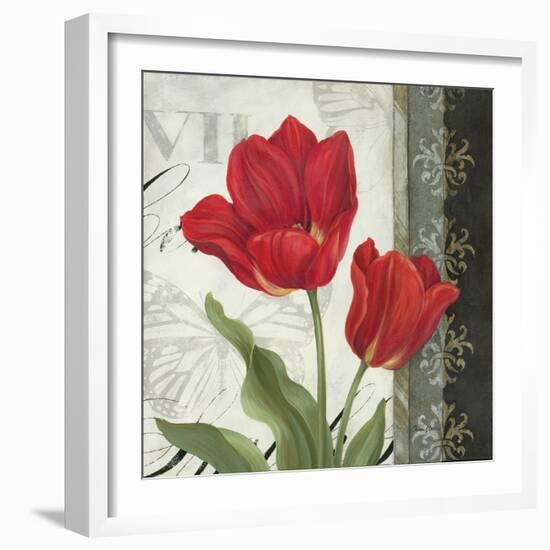 Etude en Rouge II-Pamela Gladding-Framed Art Print