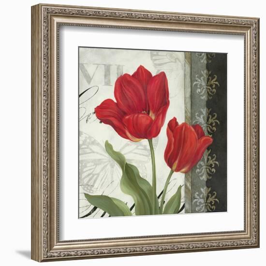 Etude en Rouge II-Pamela Gladding-Framed Art Print