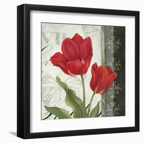 Etude en Rouge II-Pamela Gladding-Framed Art Print