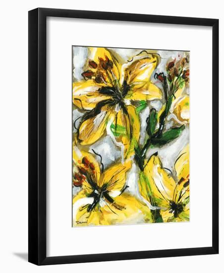 Étude Fleurs I-Pierre David-Framed Art Print