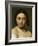 Etude florentine ou jeune fille en buste les yeux baissés-Hippolyte Flandrin-Framed Giclee Print