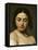 Etude florentine ou jeune fille en buste les yeux baissés-Hippolyte Flandrin-Framed Premier Image Canvas